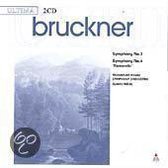 Bruckner: Symphonies nos 3 & 4 "Romantic" / Eliahu Inbal, Frankfurt RSO