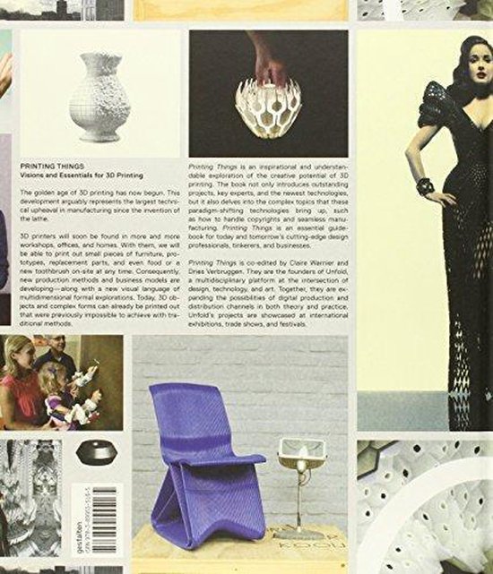 Printing Things, Dries Verbruggen | 9783899555165 | Boeken | bol
