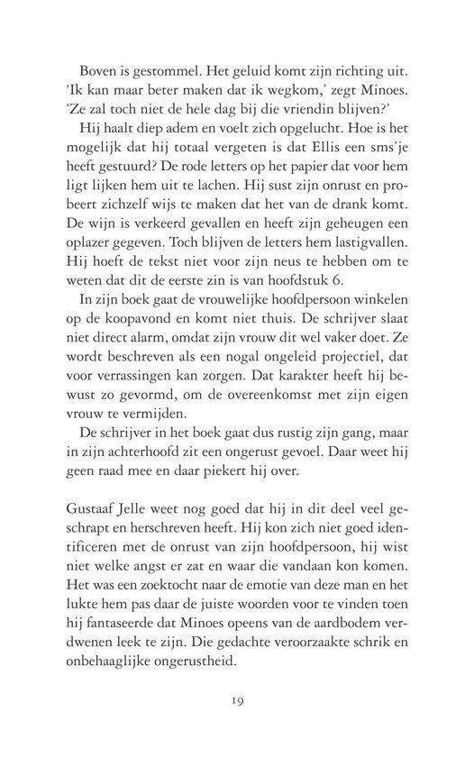 Pagina 19 van 'Uitglijder' door Loes den Hollander.