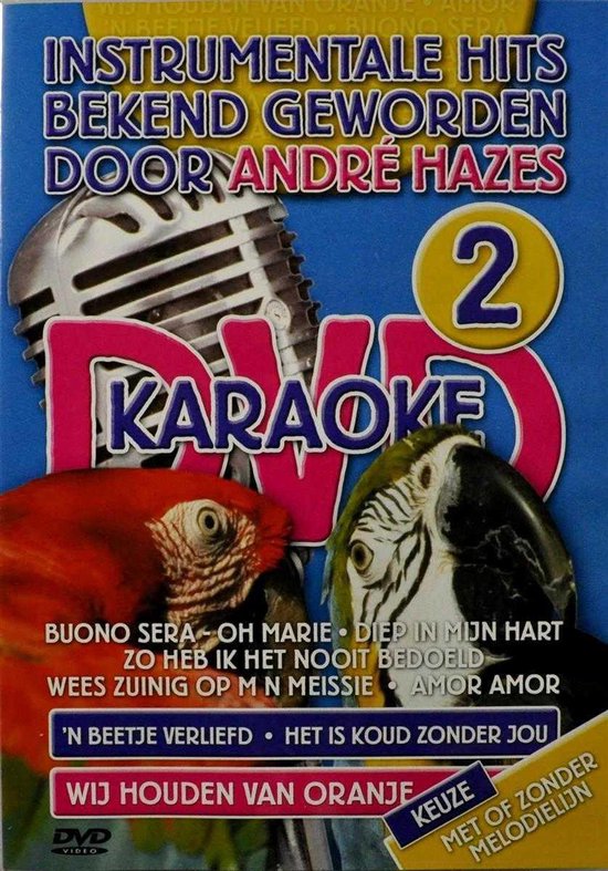 Karaoke Dvd - Andre Hazes 2
