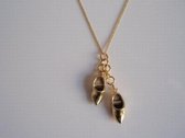 Robimex Collection Double Ketting 42 cm met 2 Klompjes