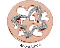 Quoins QMOA-55L-R Disk staal Abundance rosekleurig Large