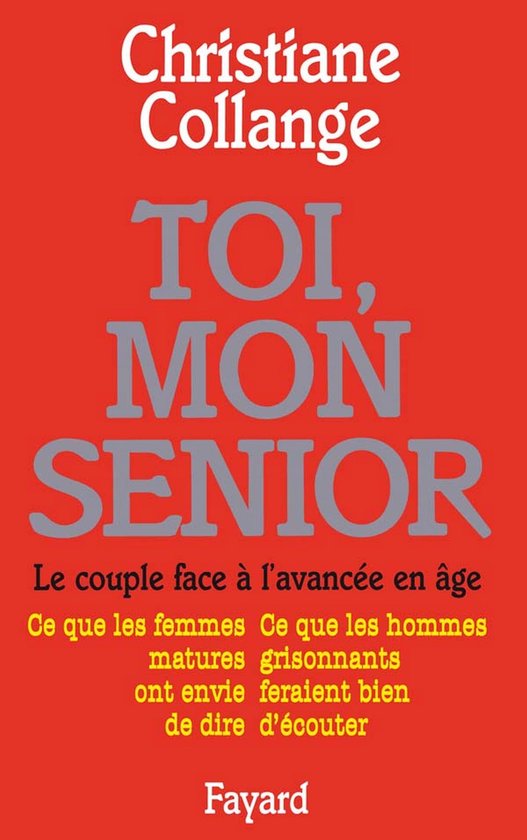 Toi, mon senior - cover