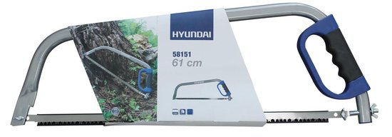 Hyundai beugelzaag 61 cm - geschikt voor hout - ergonomisch gevormd handvat van HYUNDAI — afbeelding 5