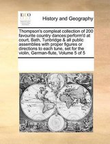 Thompson's Compleat Collection of 200 Favourite Country Dances