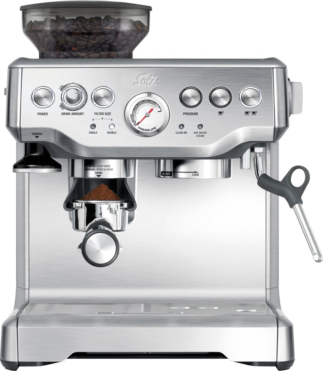 Solis Barista Perfetta Plus - Type 1170 - Espressomachine - Zwart