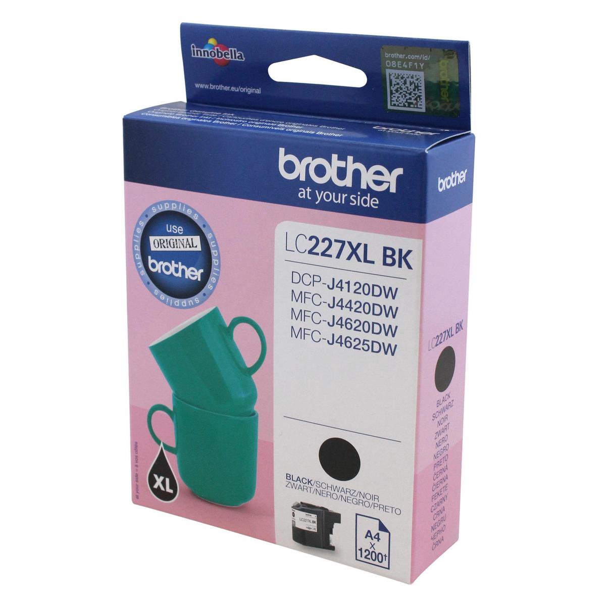 Brother LC-227XL Cartridge Zwart