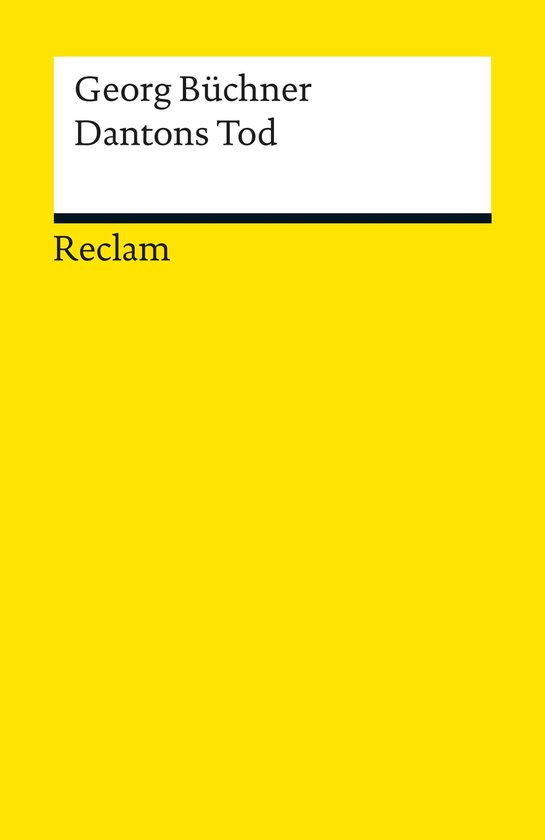 Reclams Universal-Bibliothek - Dantons Tod - cover