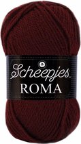 Scheepjes Roma 1662 wijn rood PAK MET 10 BOLLEN a 50 GRAM. KL.NUM. 314415.