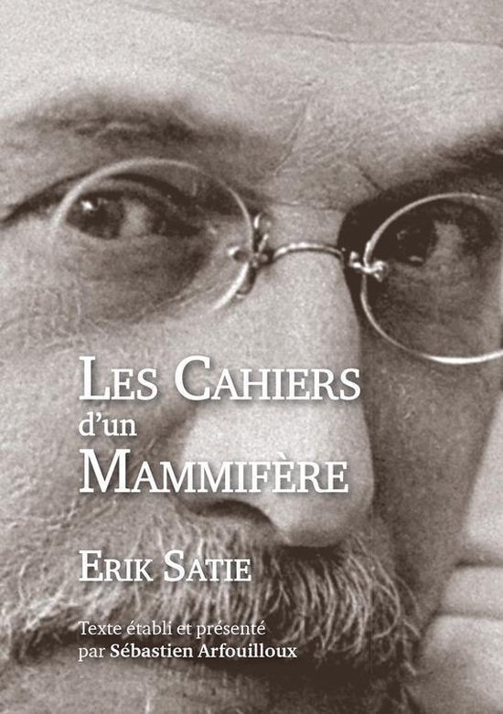 Les Cahiers d'un Mammifère - cover