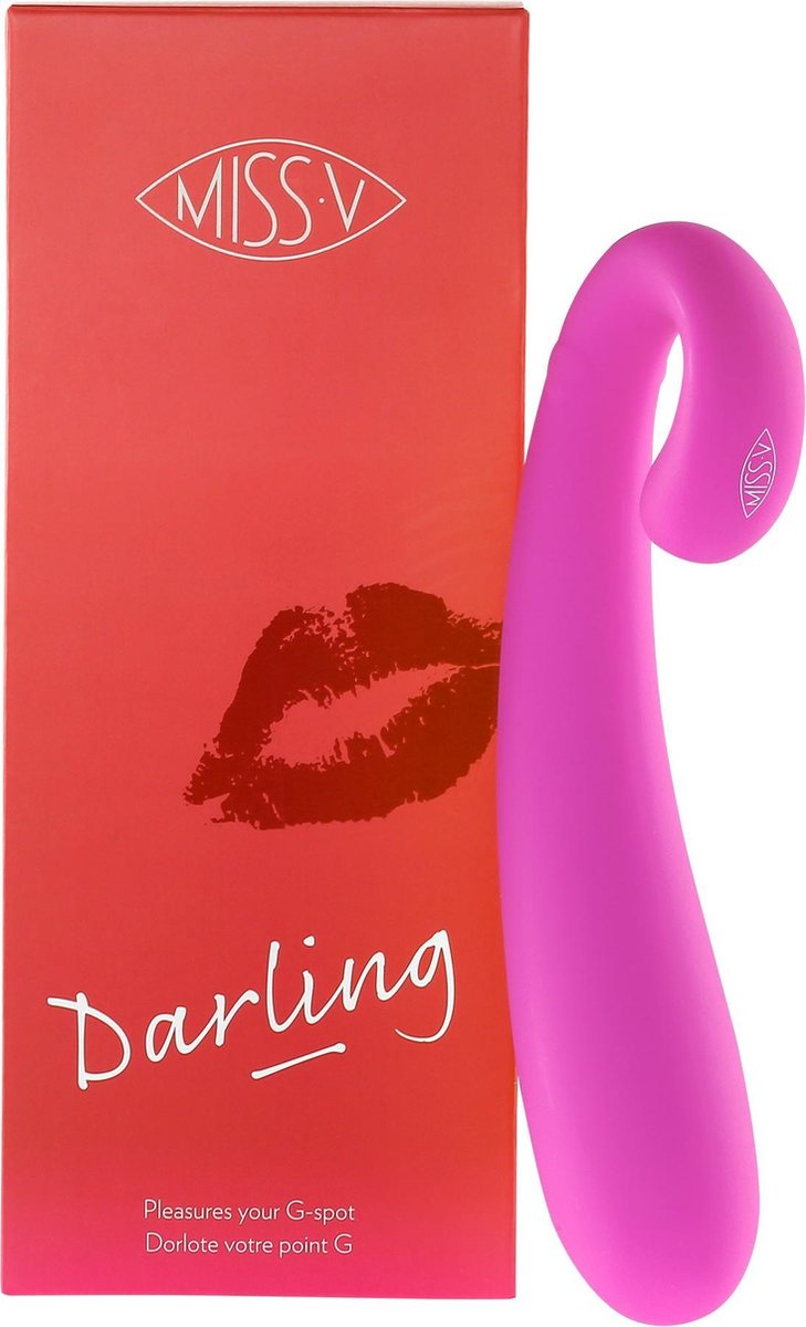 Miss V Darling G Spot Stimulator Dildo - Beginners - Violet - 15,5 cm |  bol.com
