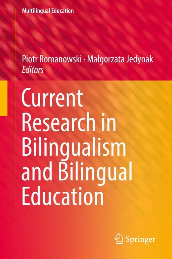 Education (R0) - Current Research in Bilingualism and Biling ... - cover