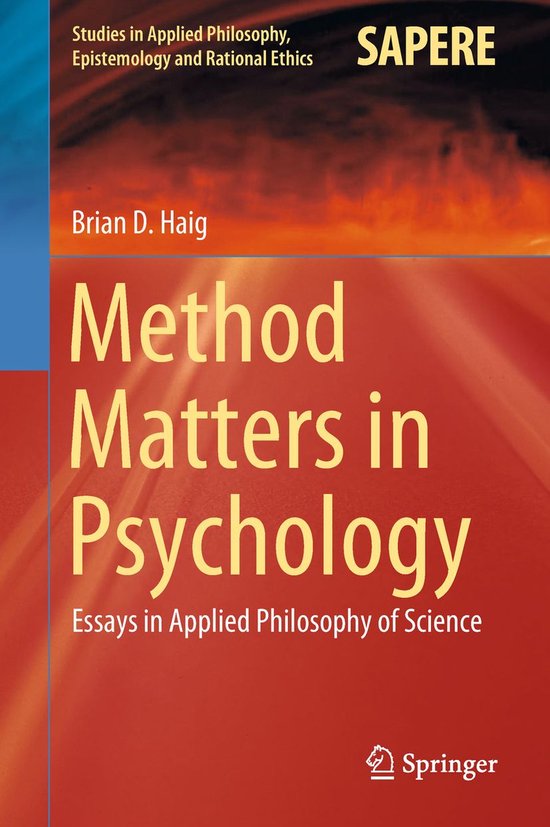 Behavioral Science and Psychology (R0) - Method Matters in P ... - cover