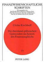 Die Rheinland-Pfaelzischen Gemeinden Im System Des Finanzausgleichs