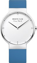 BERING - Max René - 15540-700 - Horloge - Silicone - Blauw - Ø 40 mm