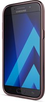 BeHello Samsung Galaxy A5 (2017) Gel Case Transparent Chrome Edge Gold