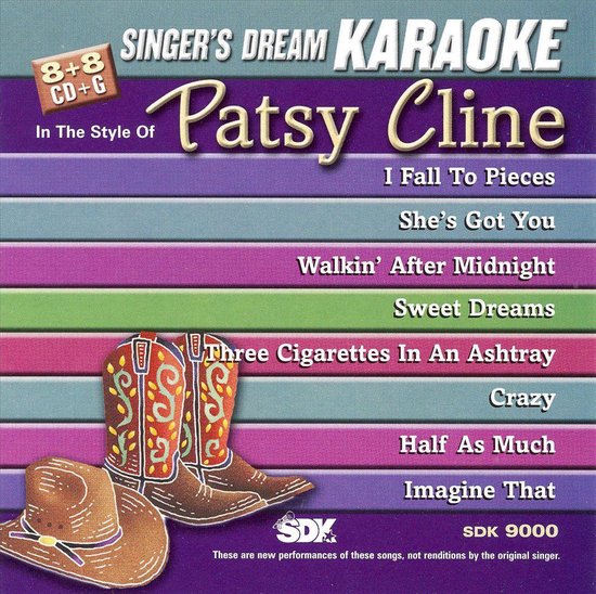 Patsy Cline Karaoke, Karaoke CD (album) Muziek bol