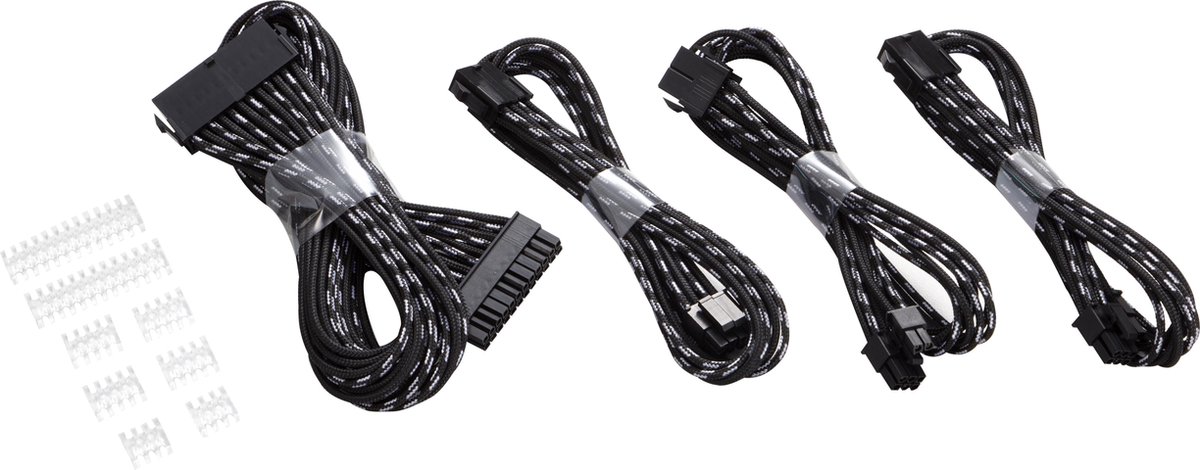 PHANTEKS Verlängerungskabel-Set, 500mm, S-Muster - schwarz/blau