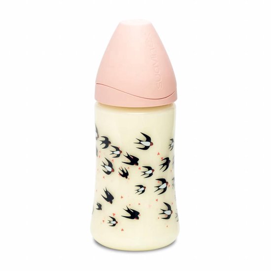 Babyflesje - Babyfles Pink Swallow 150ml