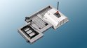 LEGO Creator Expert Downtown Diner 10260 dak met antenne en ramen.