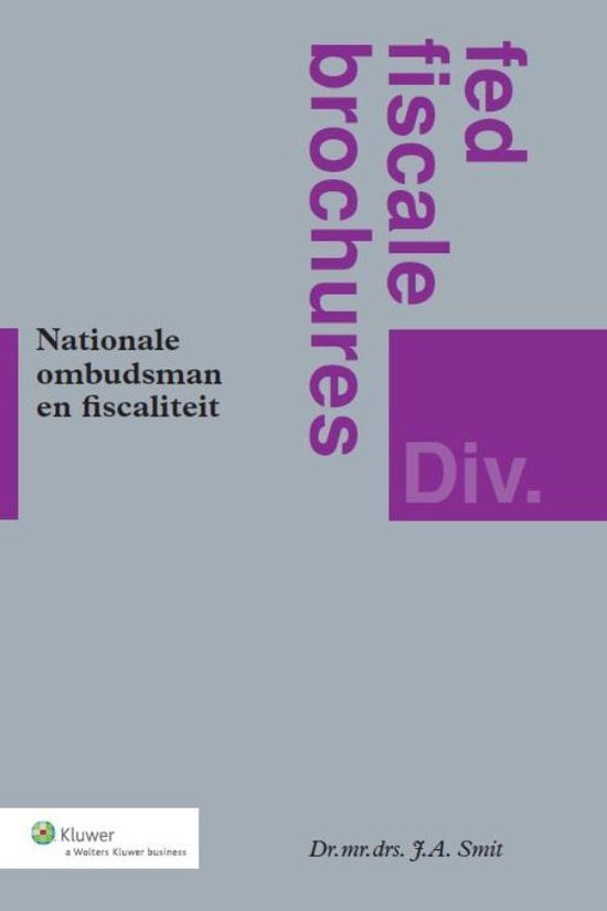 Nationale ombudsman en fiscaliteit