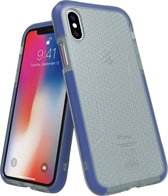 adidas Agravic TPU hoesje voor iPhone X en iPhone XS - transparant en blauw