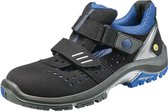 Bata werkschoenen - Quantum - S1P laag - zwart/blauw - maat 44 W