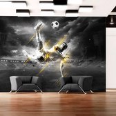 Fotobehang - Voetbal Legende, premium print vliesbehang