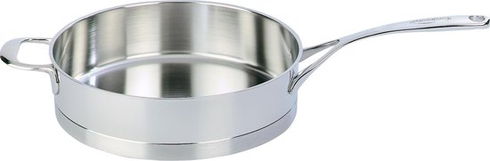 Demeyere Atlantis Lage Sauteuse - zonder Deksel - Ø28 cm - RVS/INOX