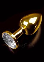 Dolce Piccante Buttplug Jewellery Gold Small Diamond - goudkleurig