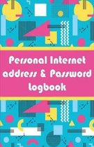 Personal Internet address & Password Logbook