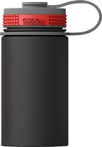 Asobu Mini Hiker - Zwart - 355 ml Travel Bottle - Vacuum Insulated - Thermos (hot & cold drinks)