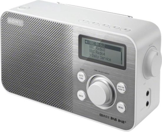 Sony XDR-S60 - DAB+ radio - Wit
