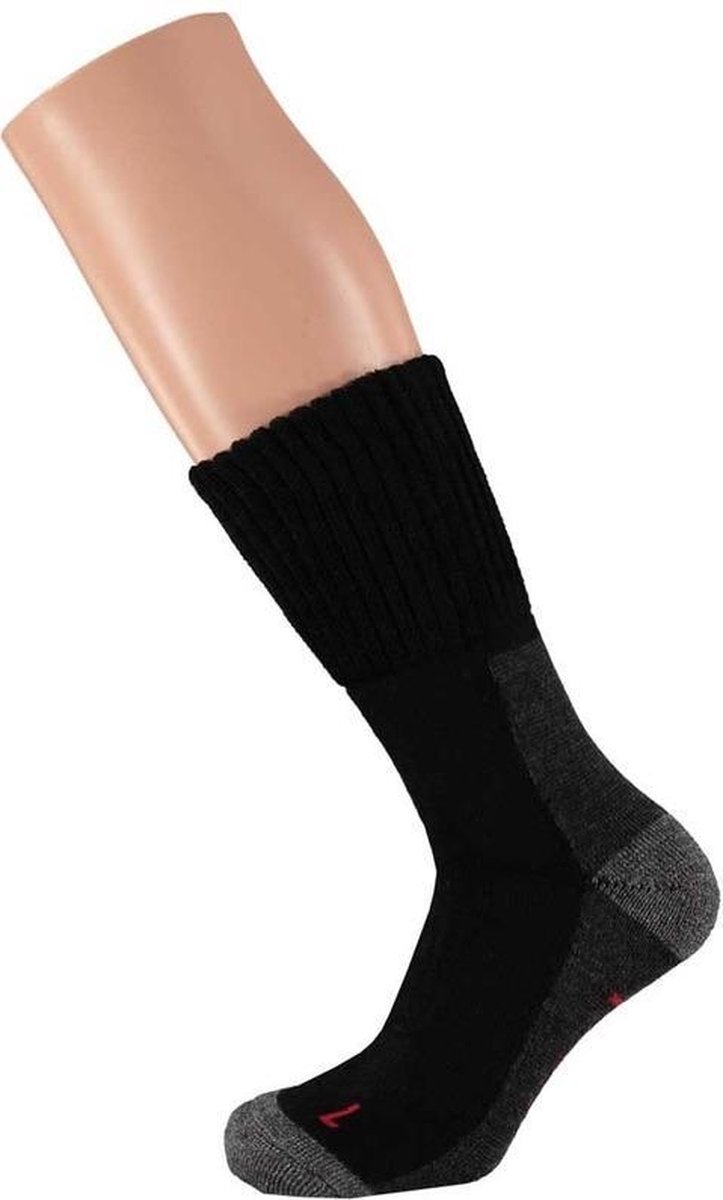 Wandelsokken voor dames 39-42 Zwart