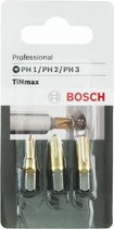Bosch bitset - 3-delig PH 1/2/3