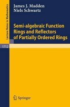 Semi-algebraic Function Rings and Reflectors of Partially Ordered Rings