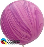 Qualatex - SuperAgate Pink Violet 75 cm (2 stuks)