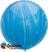 Qualatex - SuperAgate Blauw 75 cm (2 stuks)