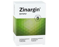 Nutriphyt Zinargin - 60 tabletten