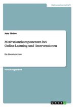 Motivationskomponenten Bei Online-Learning Und -Interventionen