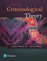 Samenvatting Theoretische criminologie en victimologie