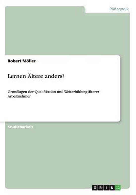 Lernen Ältere anders? - cover