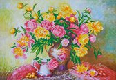 Diamond Dotz® Elegant Roses - Diamond Painting (75x55 cm)