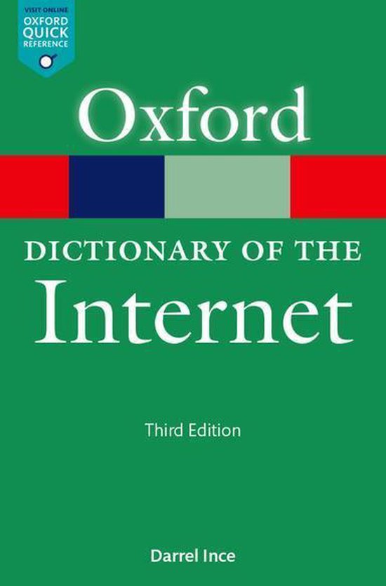 Oxford Quick Reference Online - A Dictionary of the Internet - cover