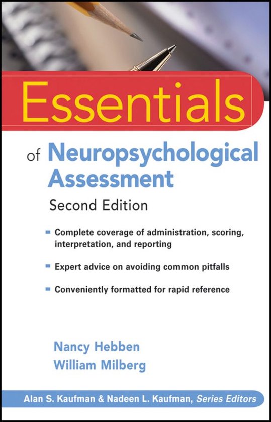 Essentials of Psychological Assessment 70 - Essentials of Ne ... - cover