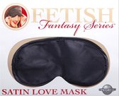 Pipedream Fetish Fantasy Masker Satin Love Mask zwart