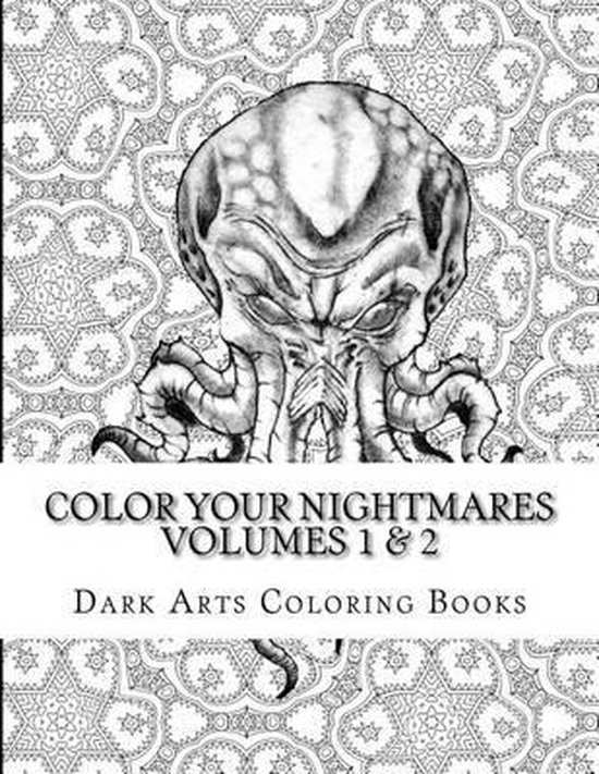 Color Your Nightmares Volumes 1 & 2 - cover