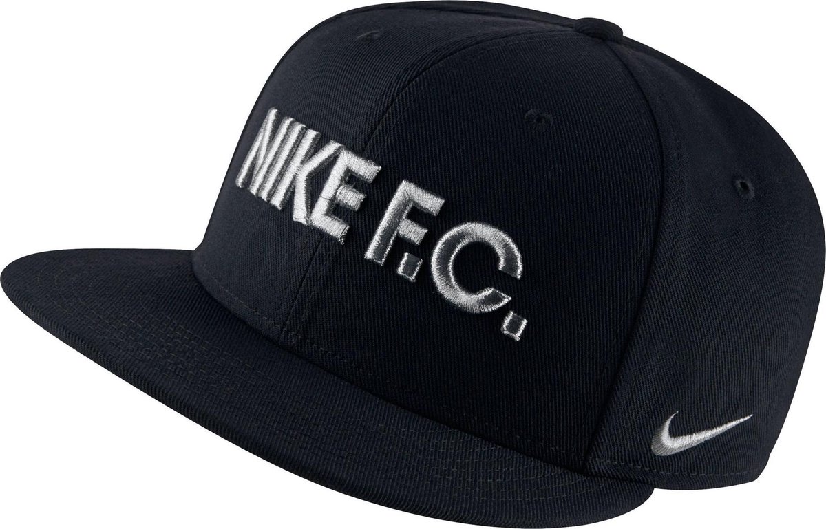 Nike F.C. True Cap Cap - Unisex - zwart/zilver | bol.com