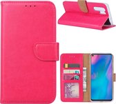 Huawei P30 Pro Hoesje Roze met Pasjeshouder