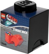 Lego Opbergbox - Brick 1 - Movie - Zwart